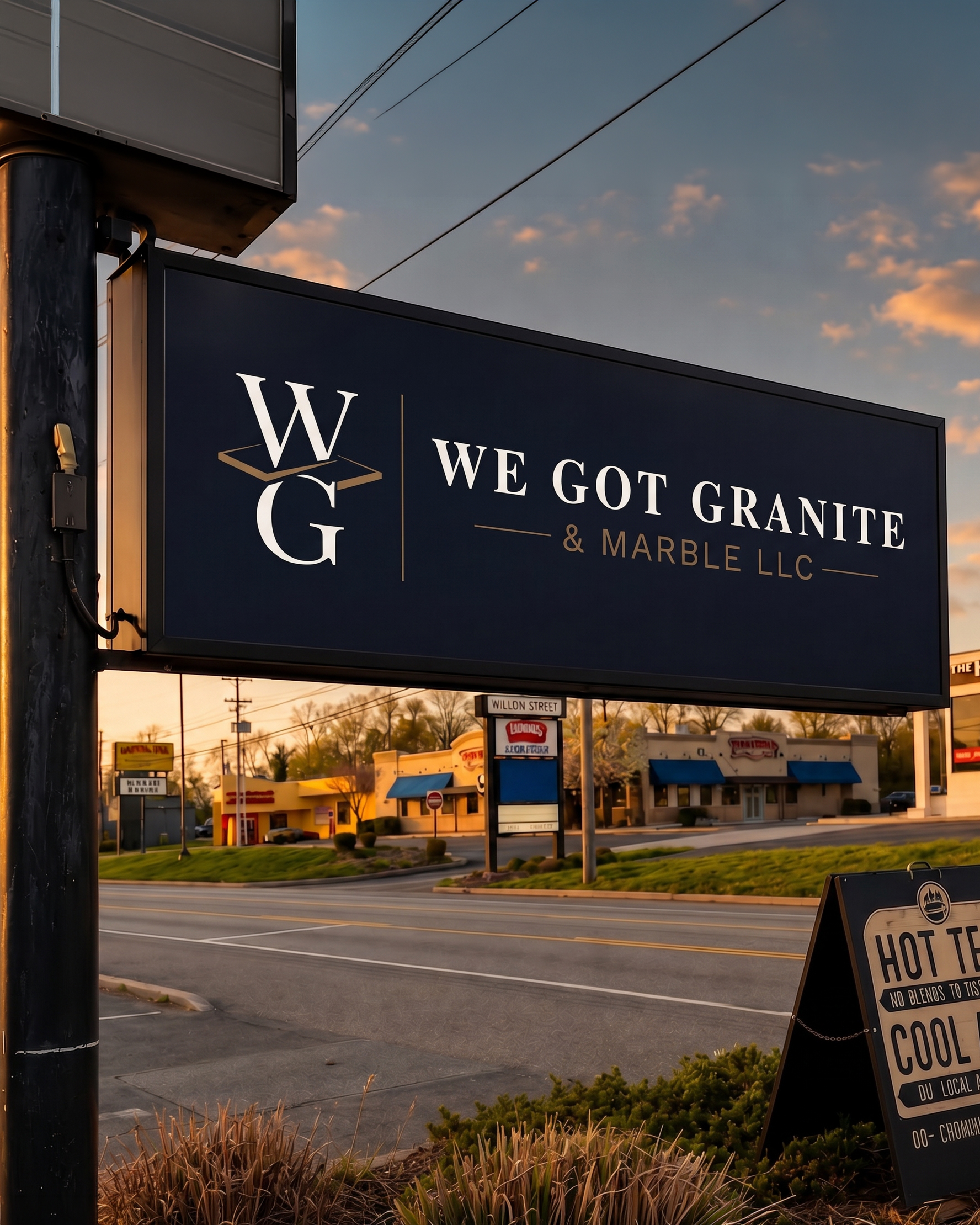 We Got Granite and Marble exterior sign design